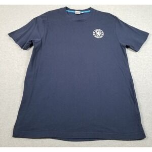 Chelsea FC T-Shirt Mens Large Blue Soccer Football Club Official Licensed Logo